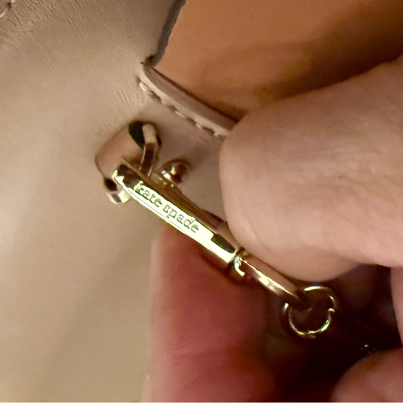 Kate Spade Pink Leather Elephant Crossbody Bag Purse - Picture 9 of 12